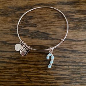 Alex and Ani Candy Cane Bracelet